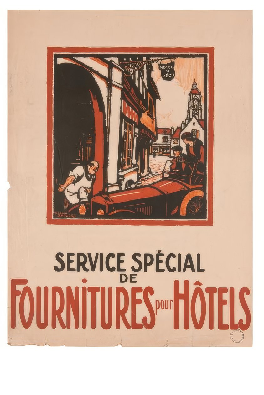 Mobiliário especial para hotéis de Roger Broders