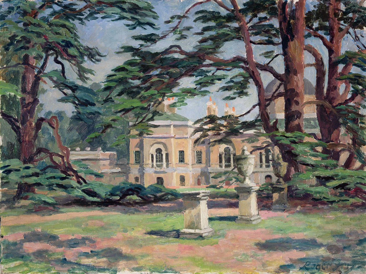 Chiswick House (óleo sobre tela) de Roger Eliot Fry