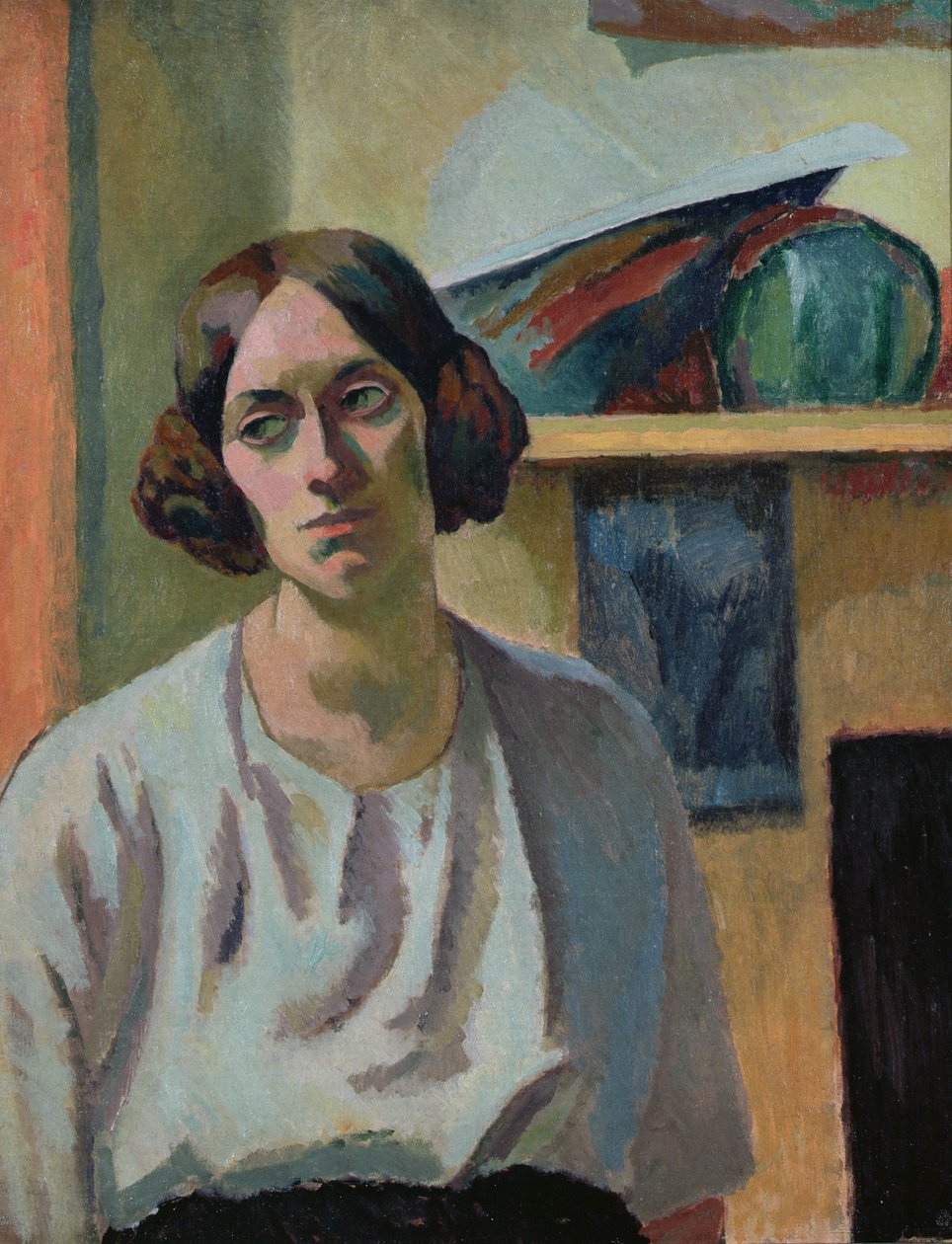 Chefe de um modelo, 1913 de Roger Eliot Fry