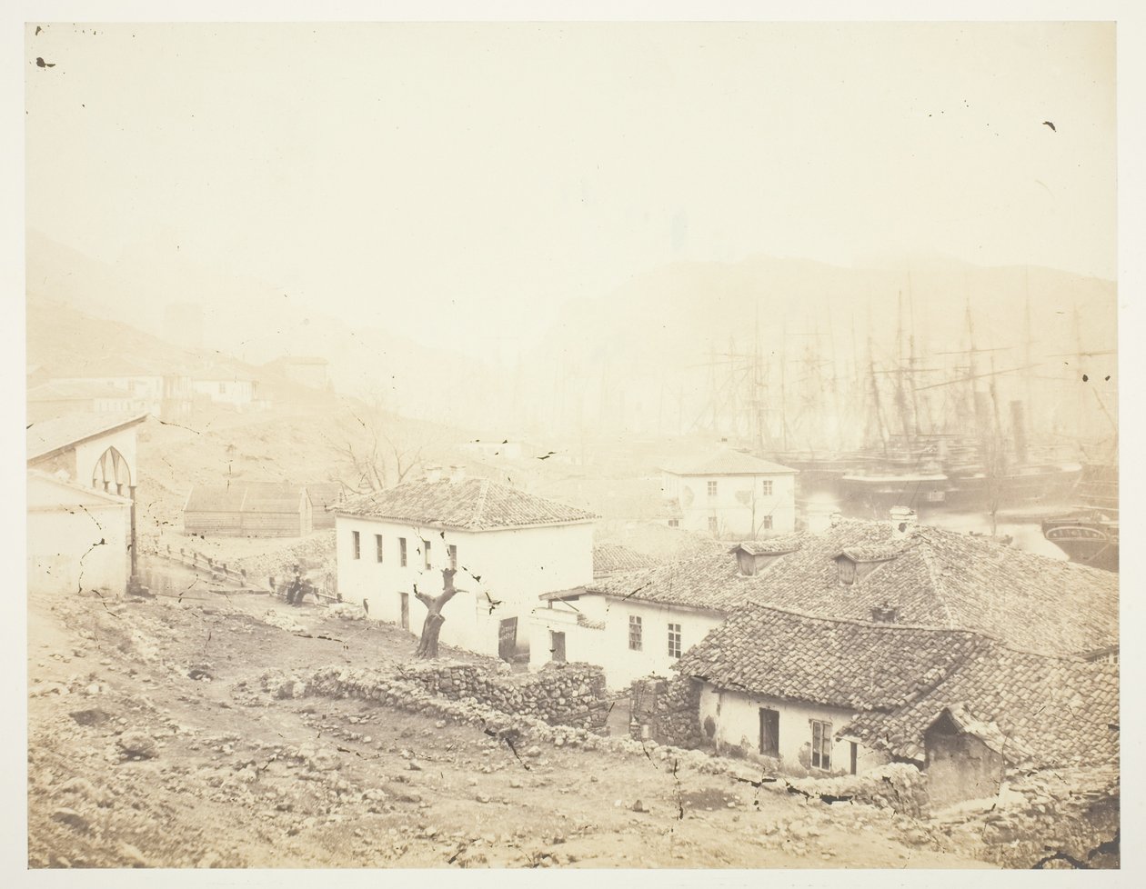 Balaclava, olhando para o mar de Roger Fenton
