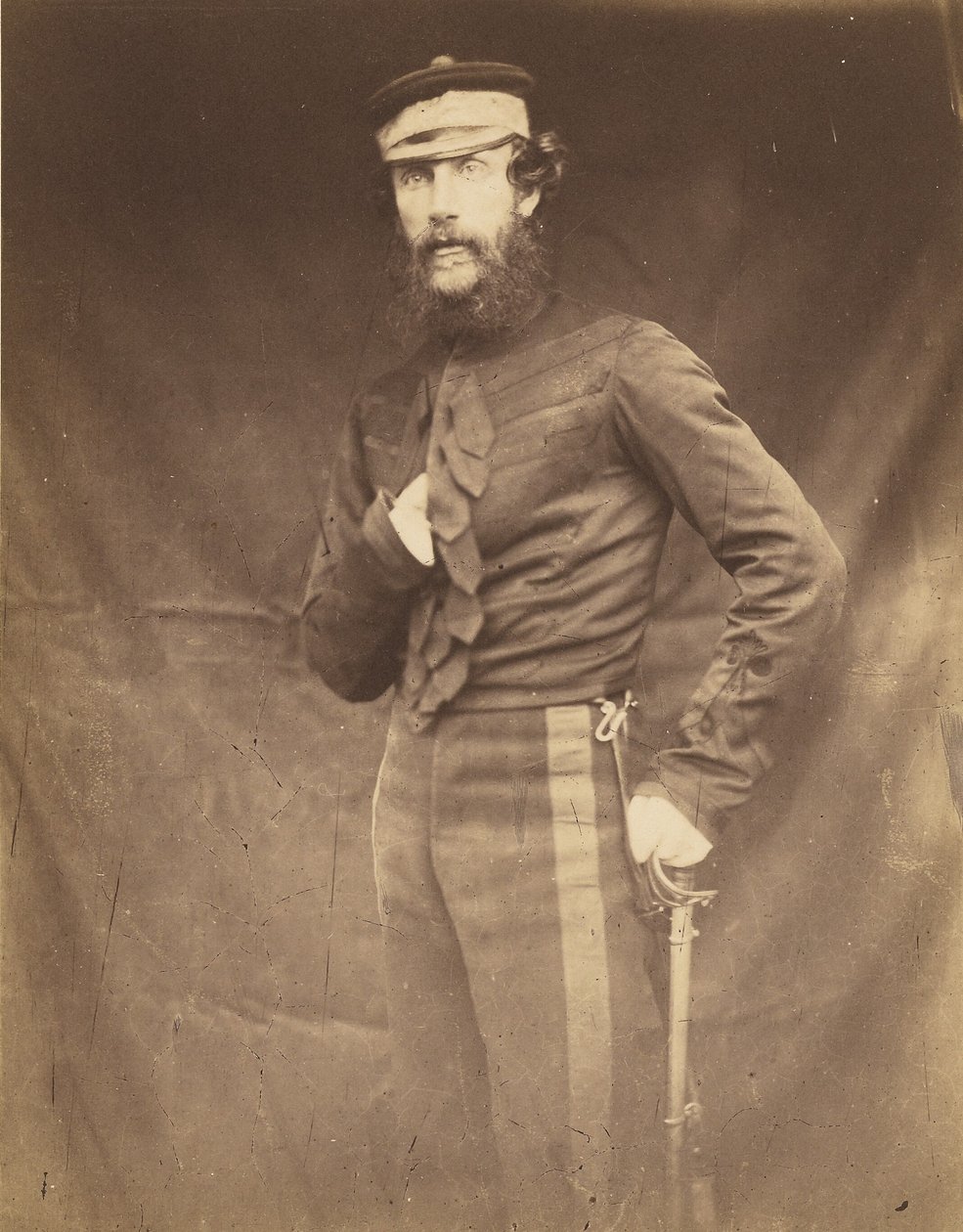 Coronel Harding, Comandante em Balaklava de Roger Fenton