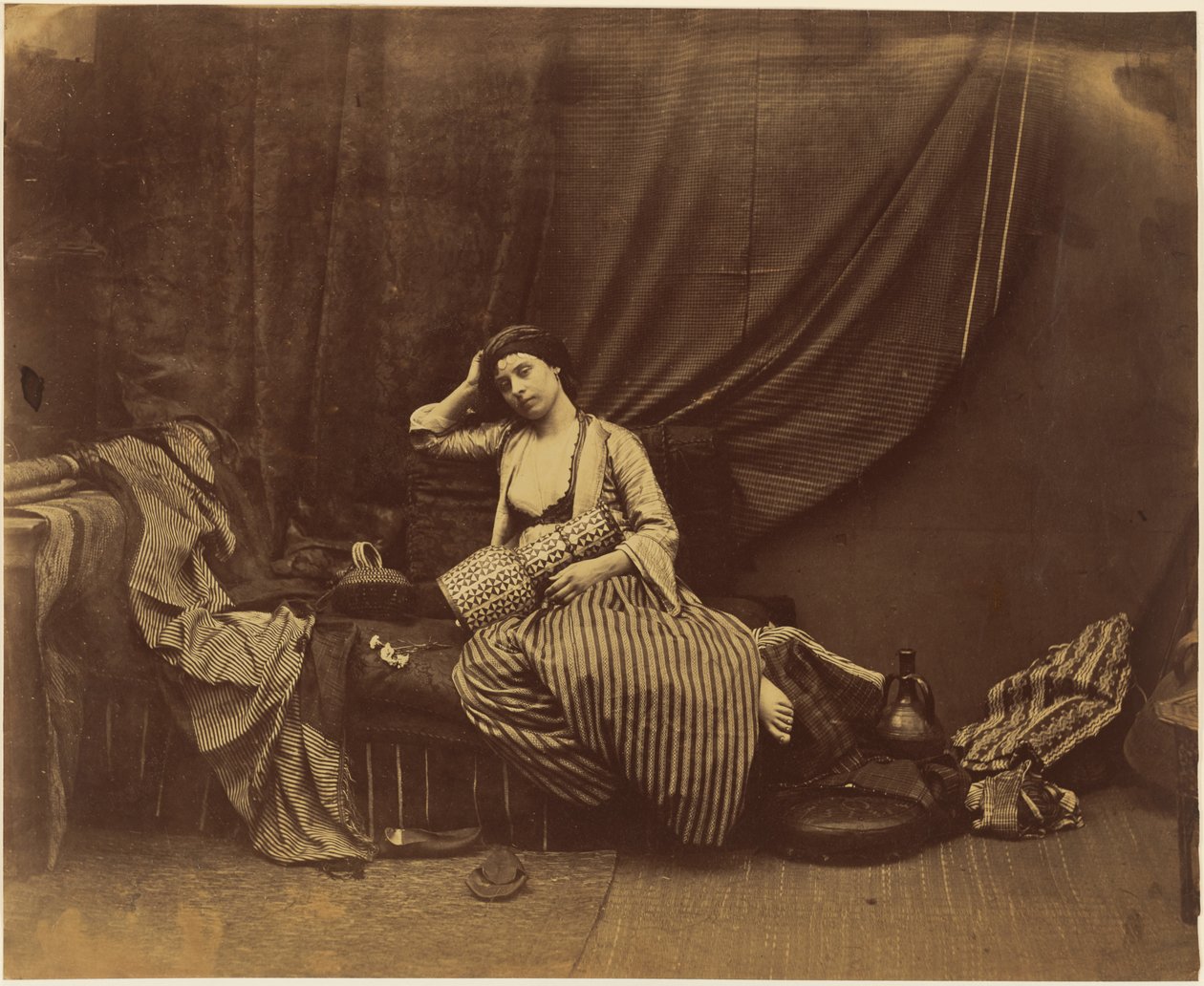 Odalisca contemplativa de Roger Fenton