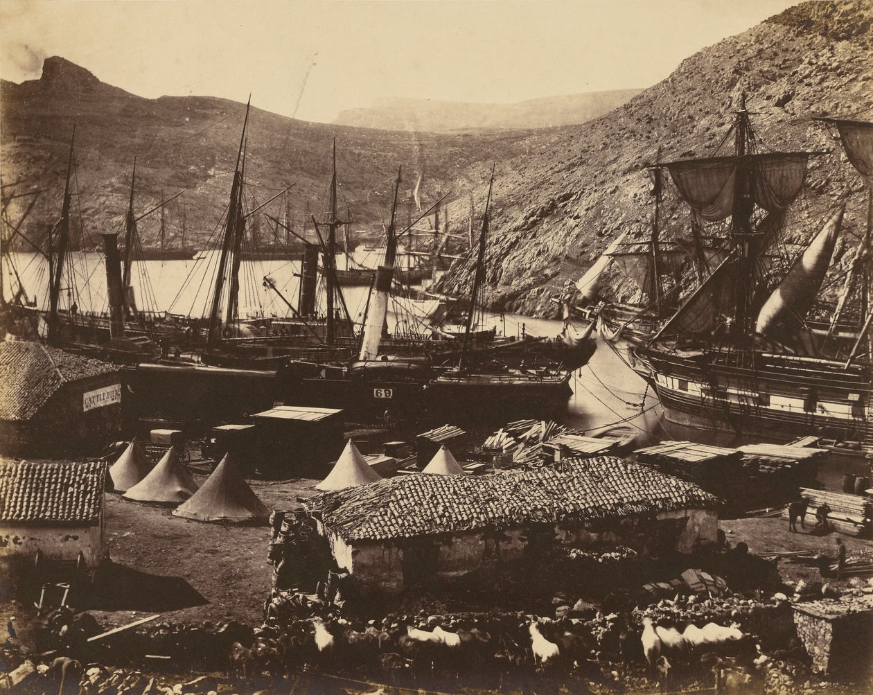 Baía dos Cossacos, Balaclava de Roger Fenton