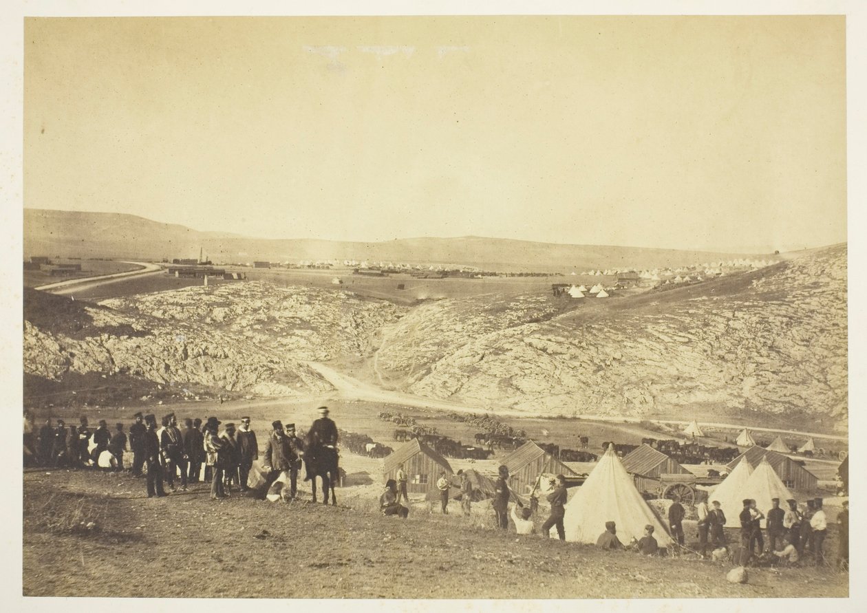 Acampamento de Artilharia a Cavalo de Roger Fenton