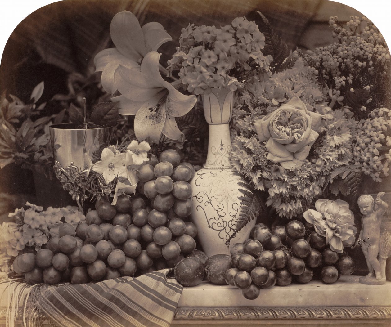 Frutas e flores de Roger Fenton