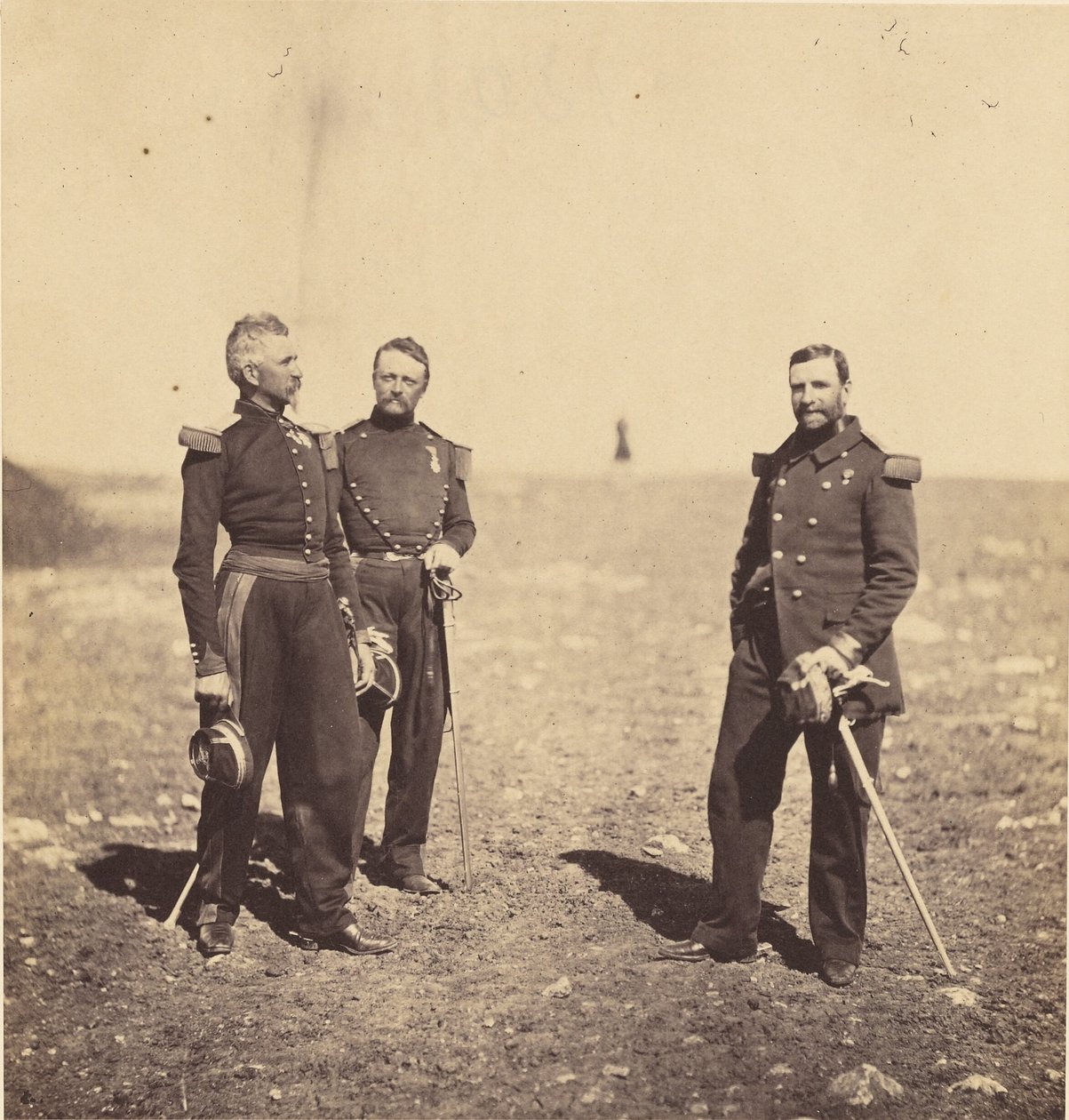 Generais Labousinière e Beuret. de Roger Fenton