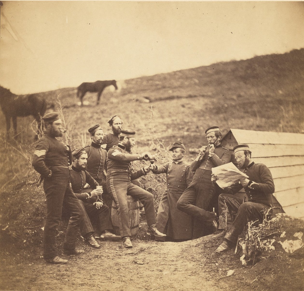 A Entente Cordiale. de Roger Fenton