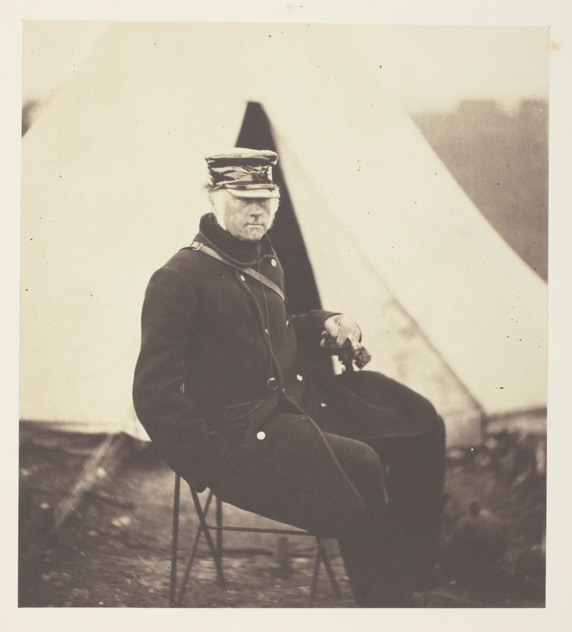 Tenente-general Sir W.J. Codrington, K.C.B. de Roger Fenton