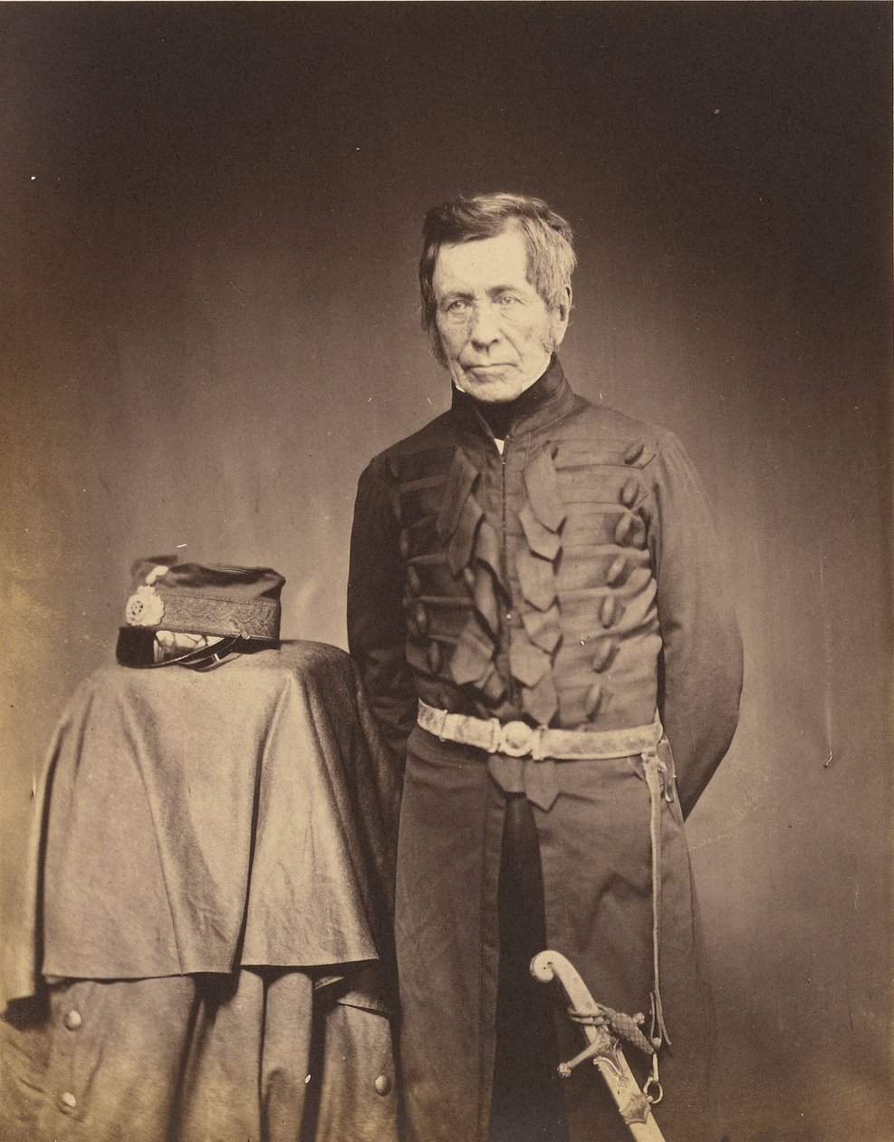 Tenente-General Sir J. Burgoyne, G.C.B. de Roger Fenton