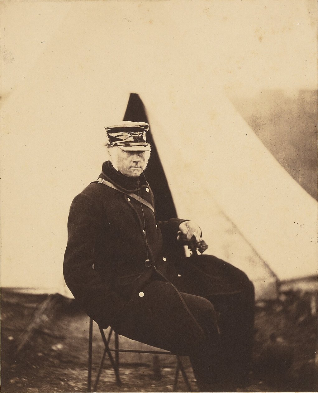 Tenente-general Sir W.J. Codrington, H.C.B. de Roger Fenton