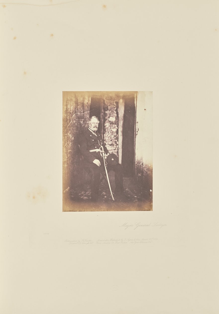 Major-General Lockyer de Roger Fenton