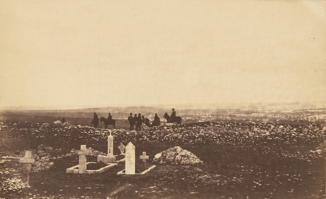 Agentes de vigilância em Cathcarts Hill de Roger Fenton