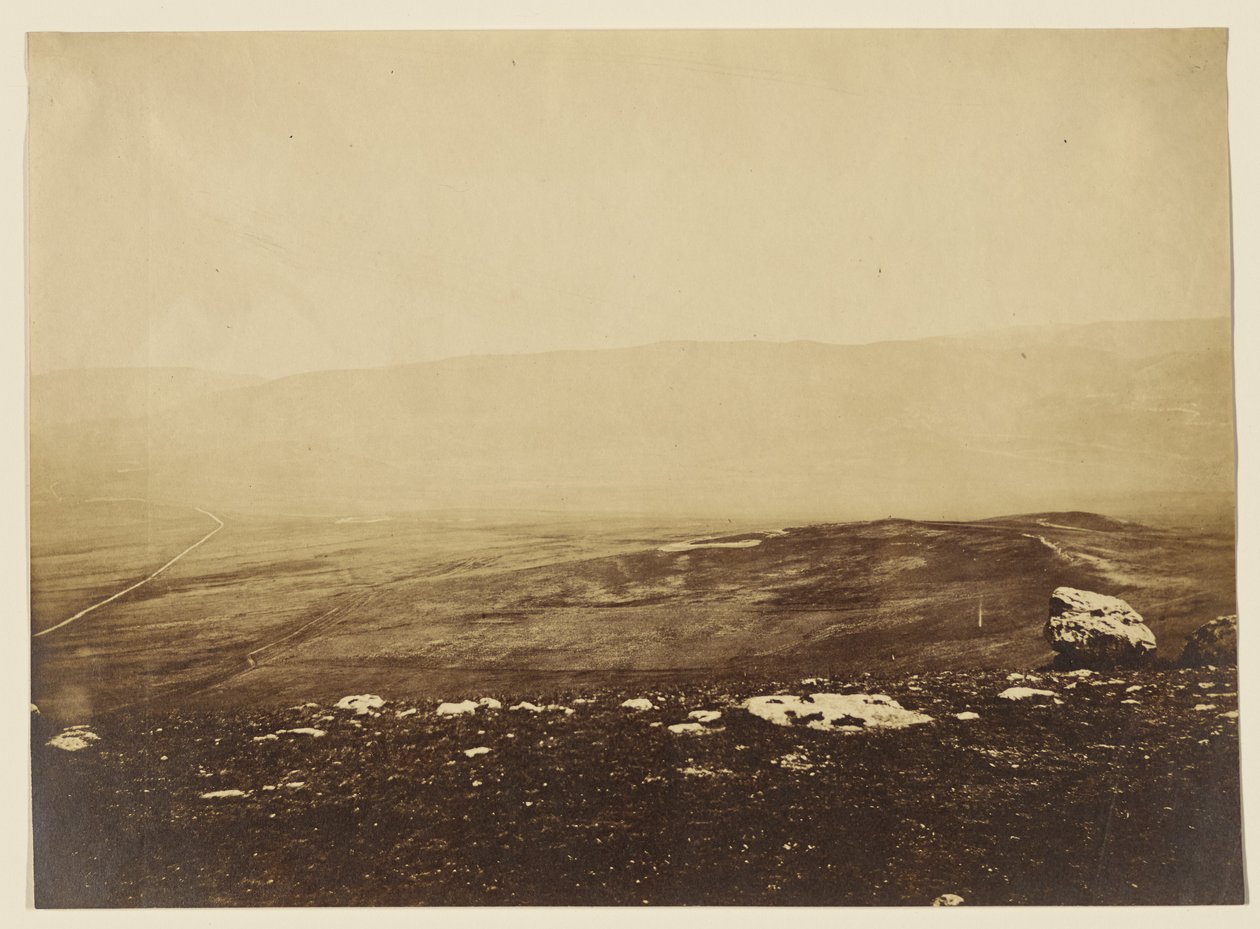 Planícies de Balaklava IV. de Roger Fenton