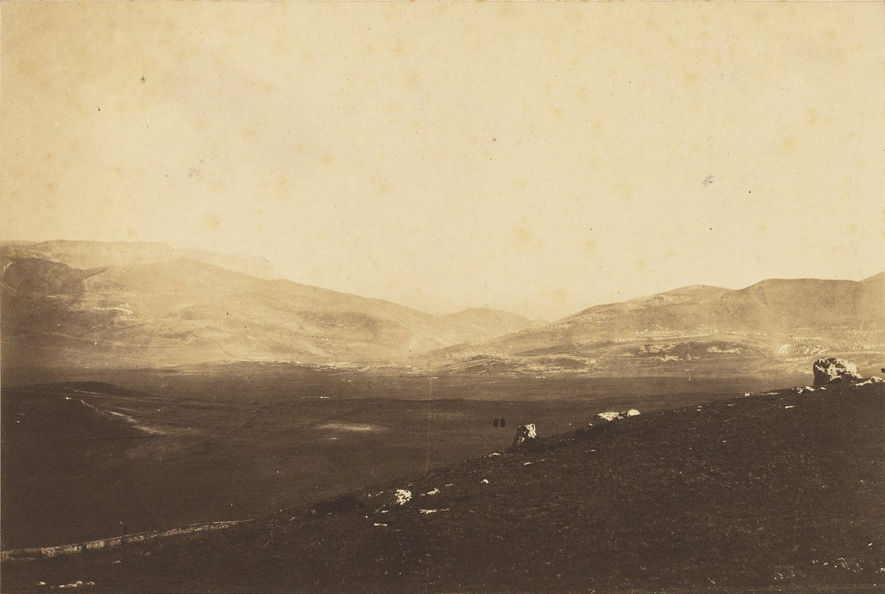 Planícies de Balaklava V. de Roger Fenton