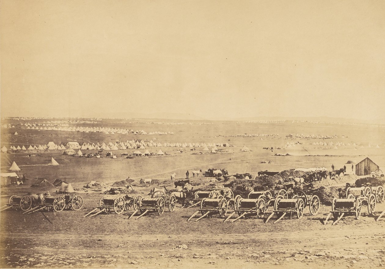 Planalto de Sebastopol III de Roger Fenton