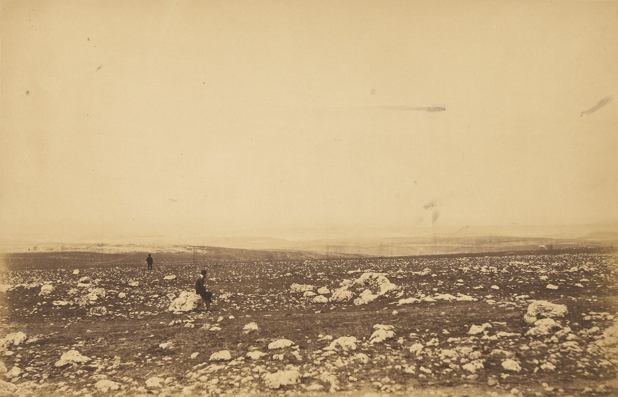 Planalto de Sebastopol IX. de Roger Fenton