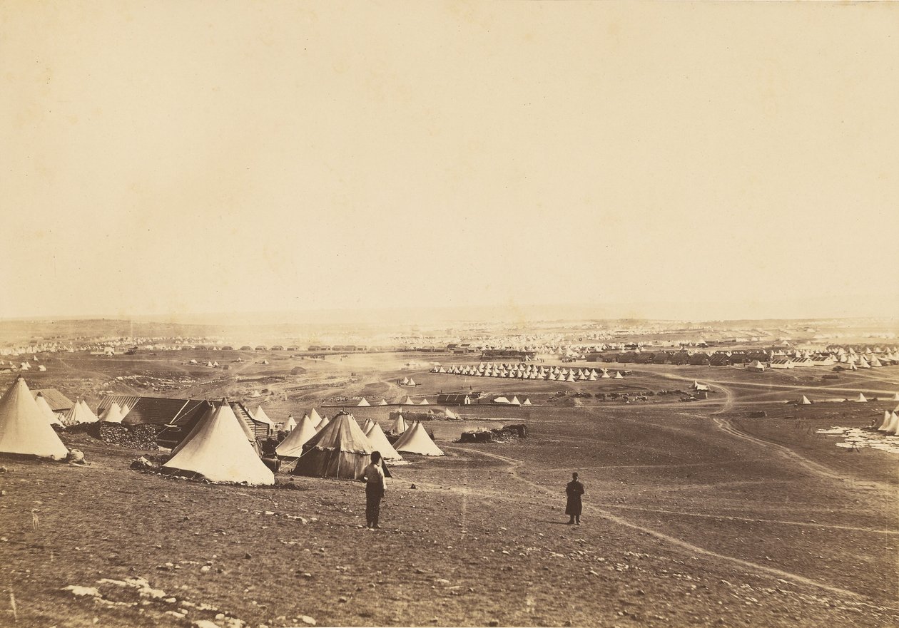 Planalto de Sebastopol I de Roger Fenton