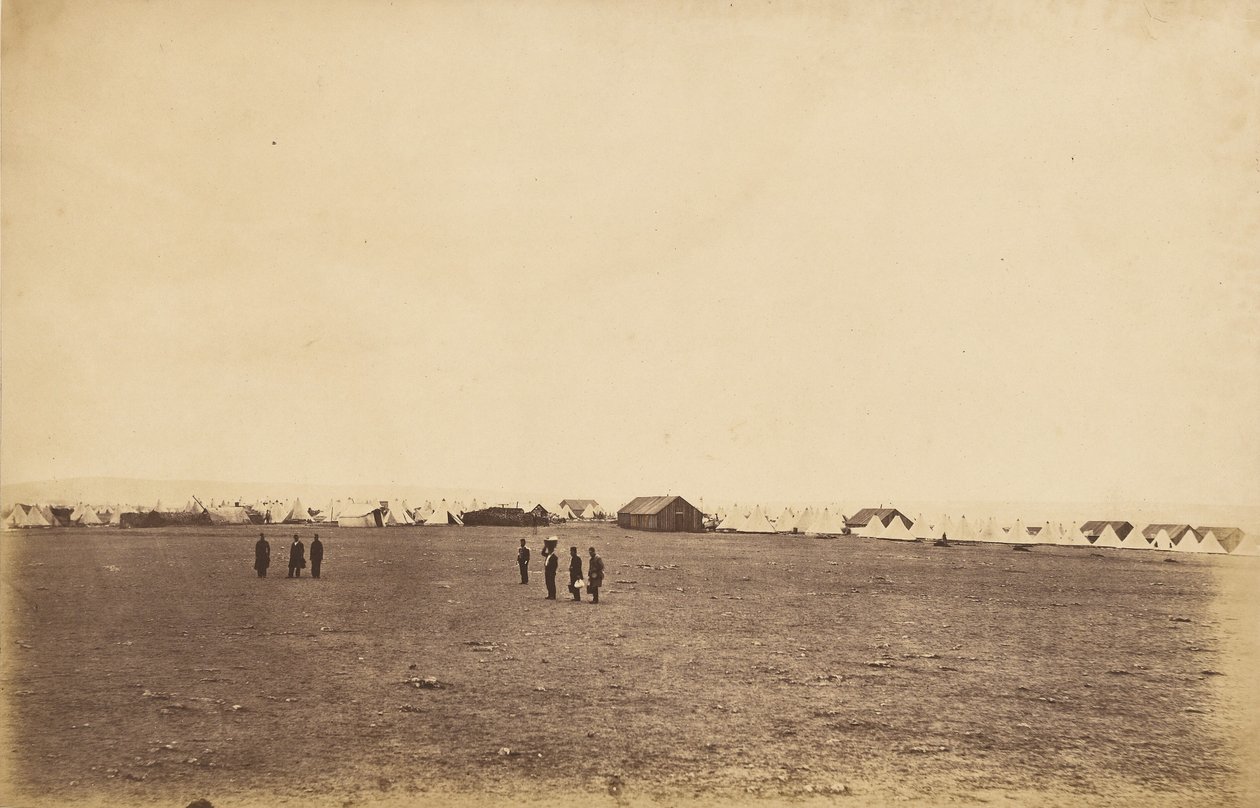Planalto de Sebastopol VI. de Roger Fenton