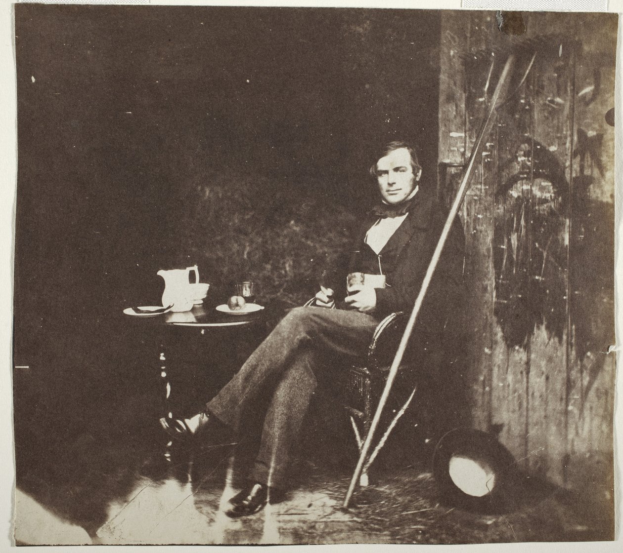 Retrato de um cavalheiro de Roger Fenton