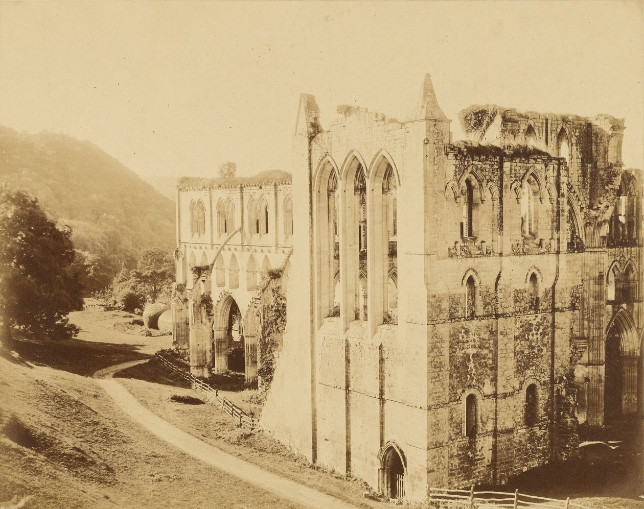 Abadia de Rievaulx de Roger Fenton