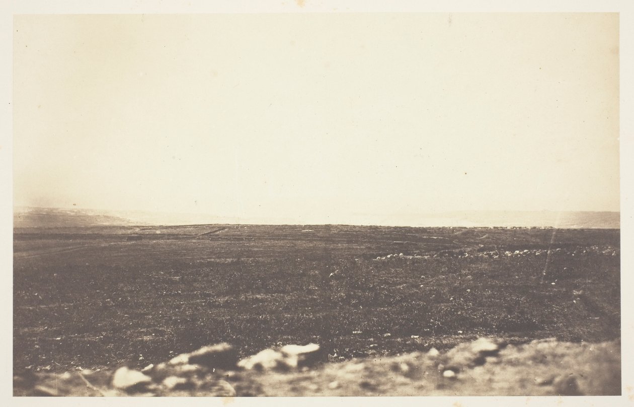 Sebastopol, a partir do Reduto de Anglais de Roger Fenton