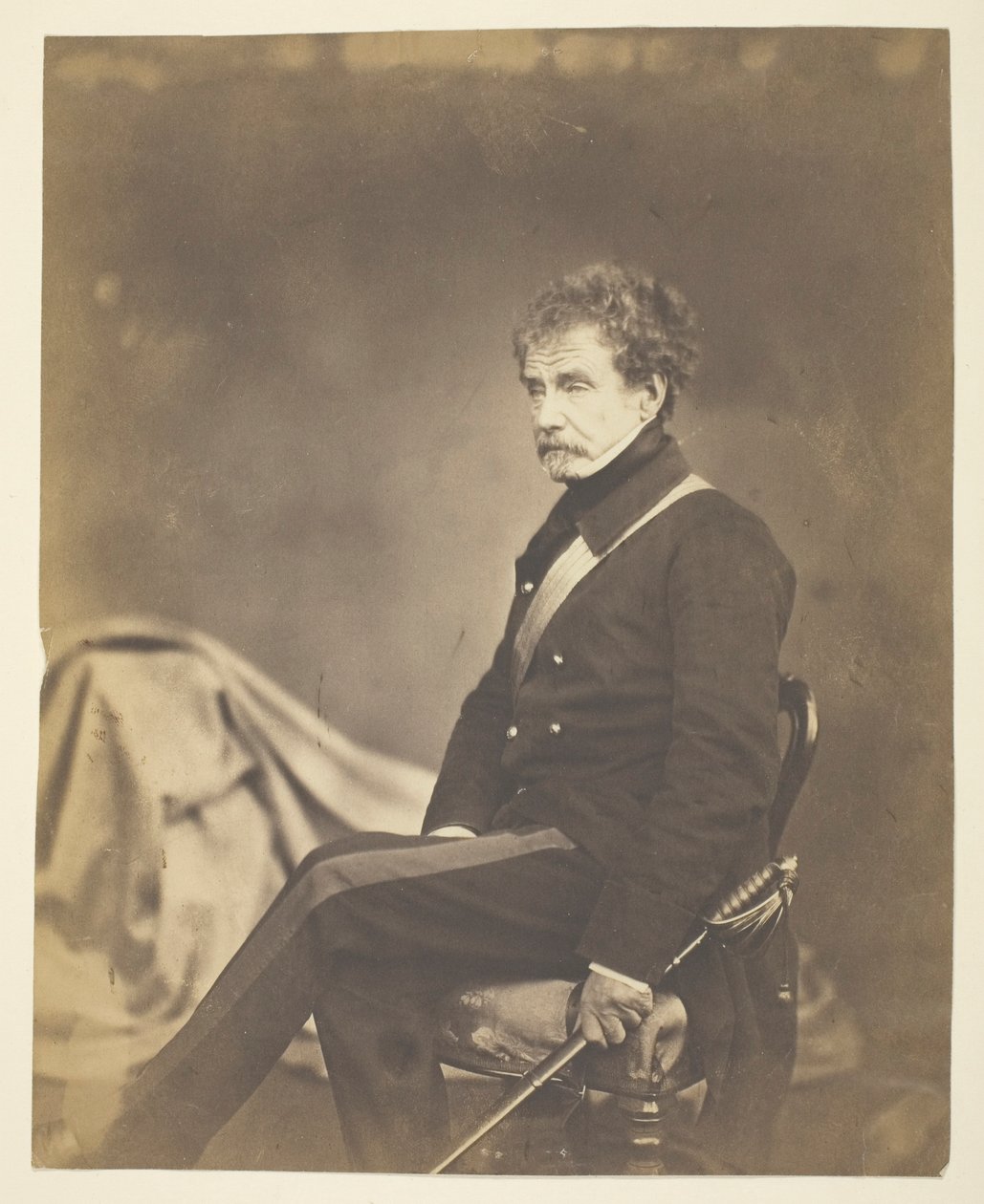 Sir Colin Campbell, Lord Clyde (1792-1863), marechal de campo; na Crimeia de Roger Fenton