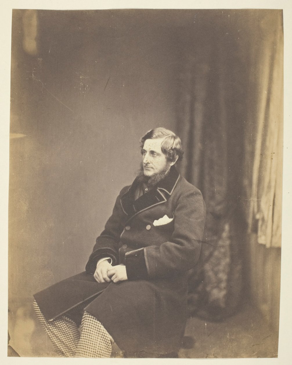 Sir J. Montagu Steele (1820-1890), Secretário Militar, Crimeia de Roger Fenton