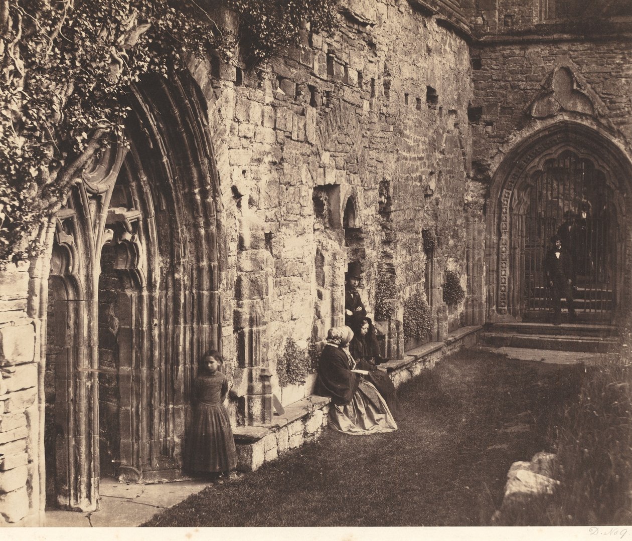 Os Claustros, Abadia de Tintern de Roger Fenton