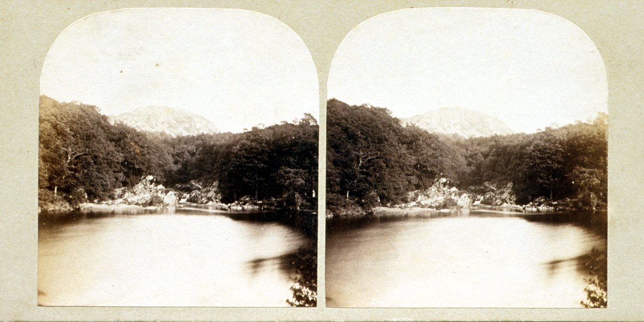 O Llyn Glas, Norte de Gales de Roger Fenton