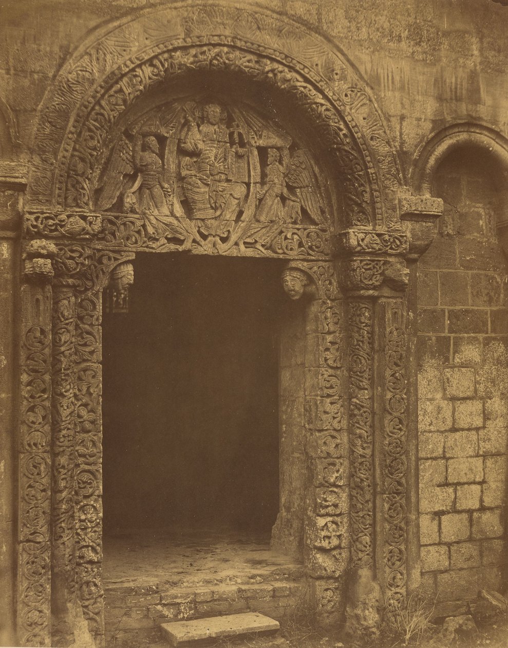 O pórtico do prior, Catedral de Ely de Roger Fenton