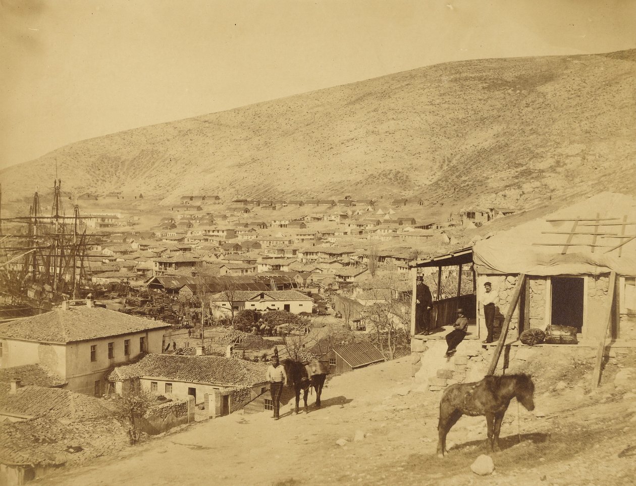 A cidade de Balaklava de Roger Fenton