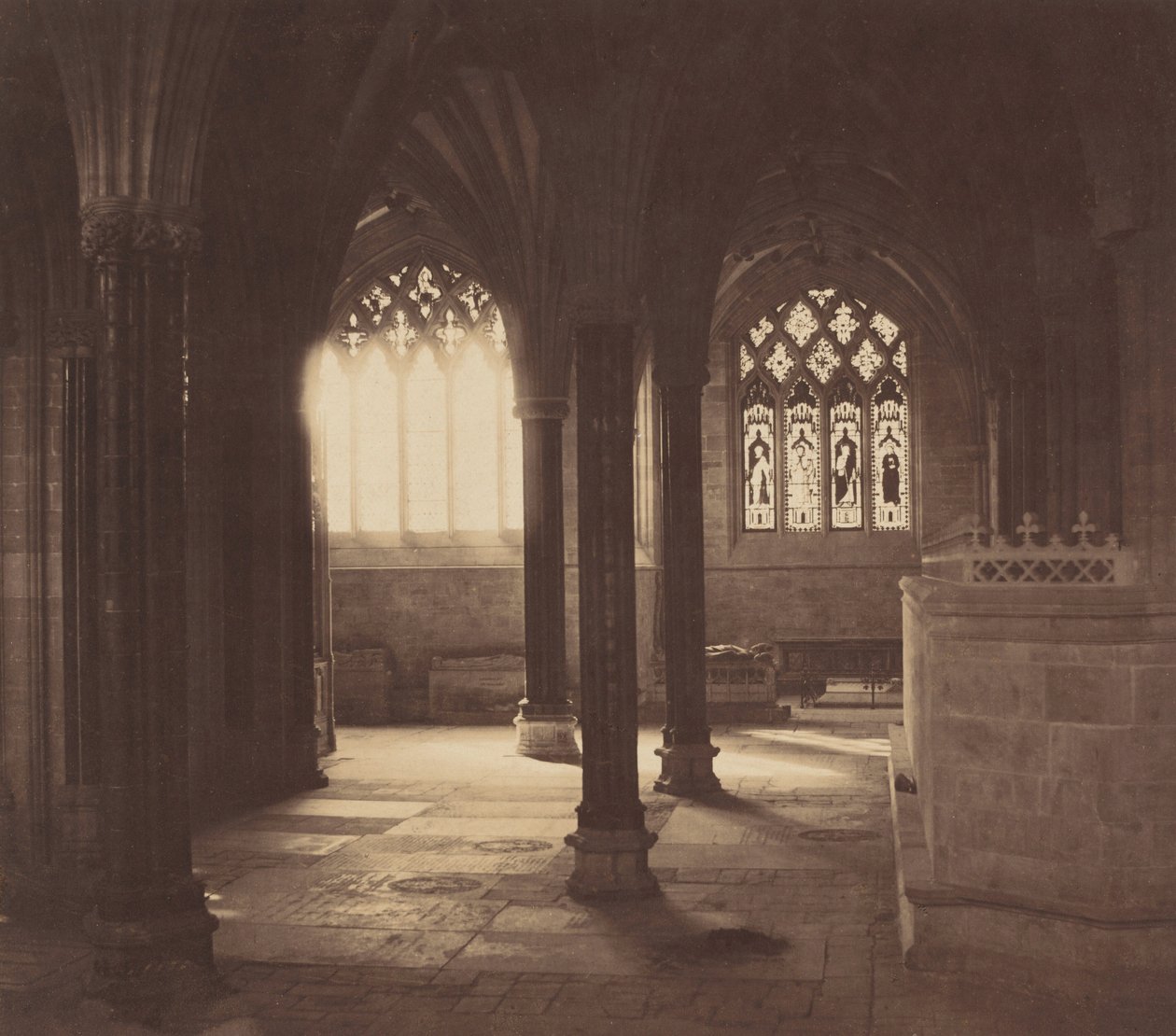 Catedral de Wells, c. 1857 (foto) de Roger Fenton