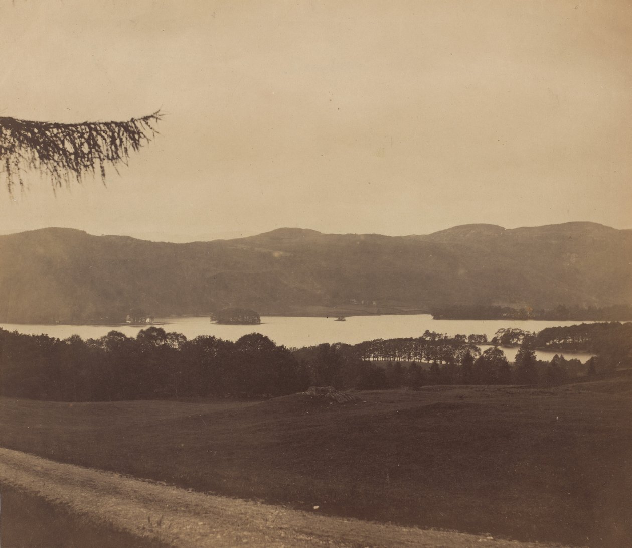 Windermere,1850s (foto) de Roger Fenton