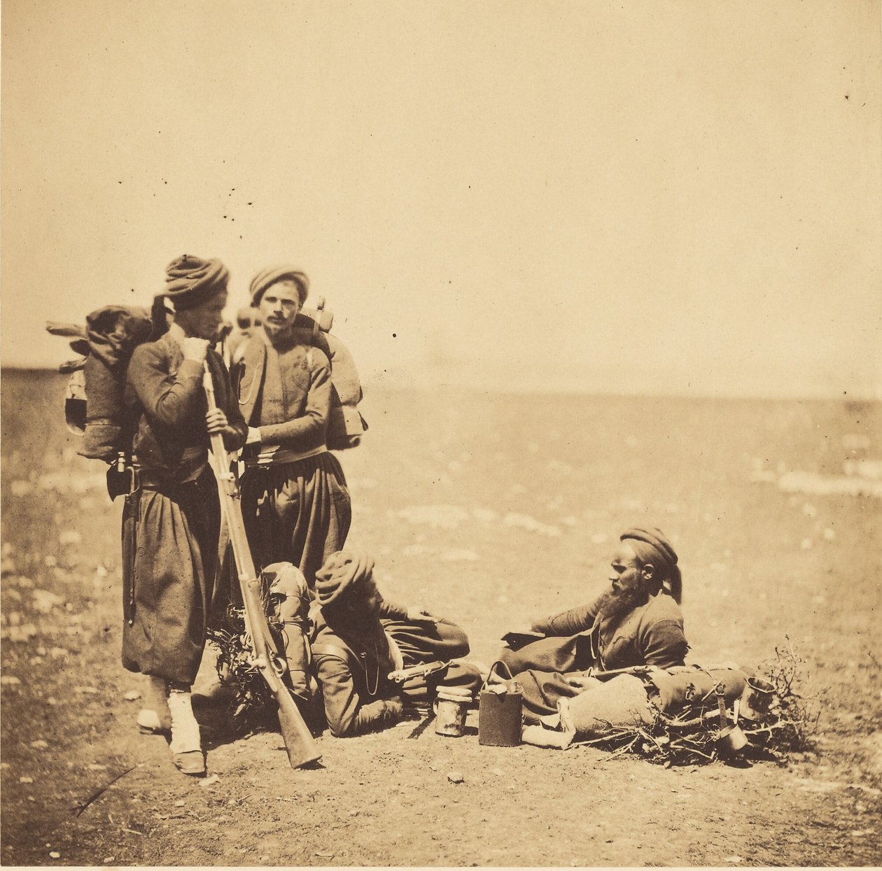 Zouaves. de Roger Fenton