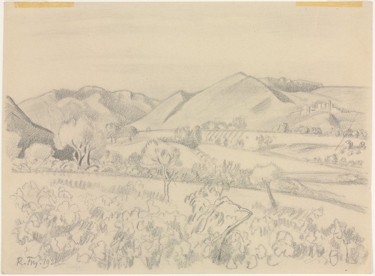 Paisagem de Roger Fry