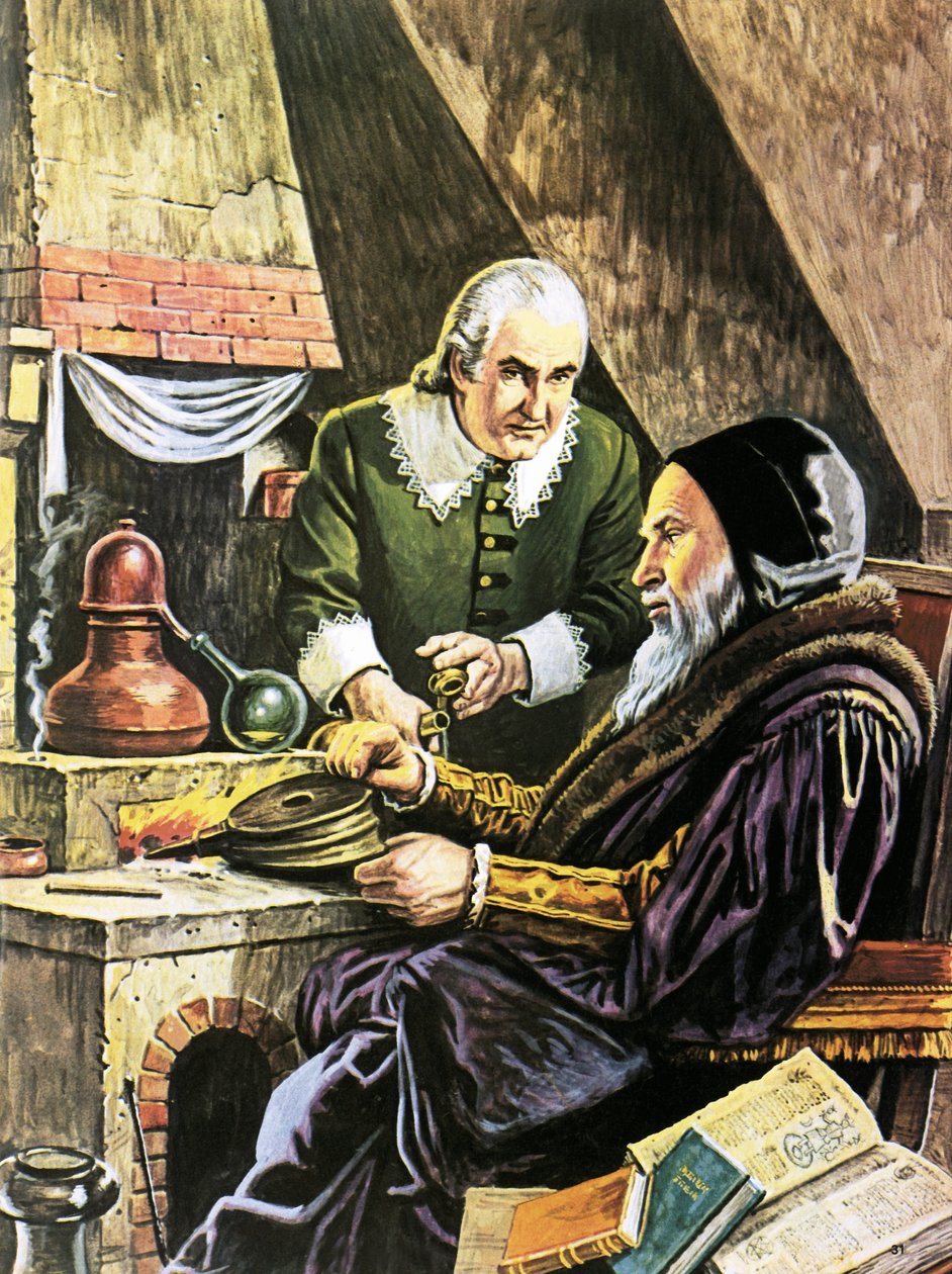 O alquimista e o seu assistente de Roger Payne