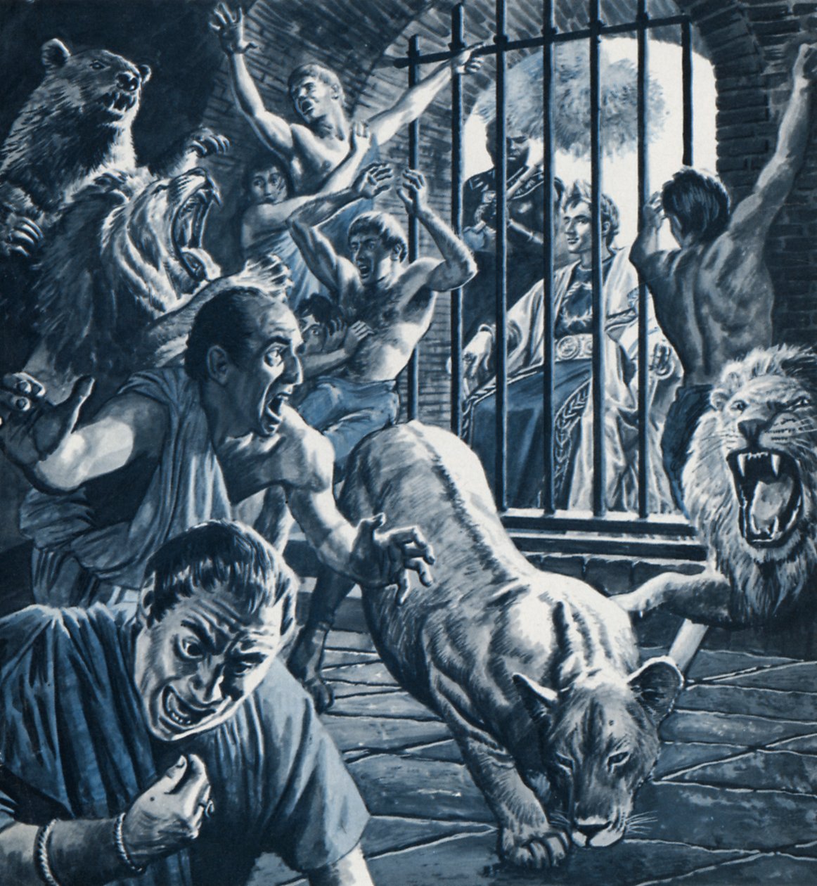 Calígula (litografia) de Roger Payne