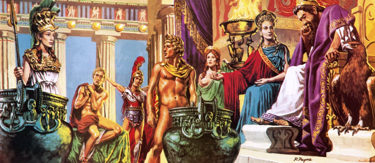 Deuses e deusas gregos de Roger Payne