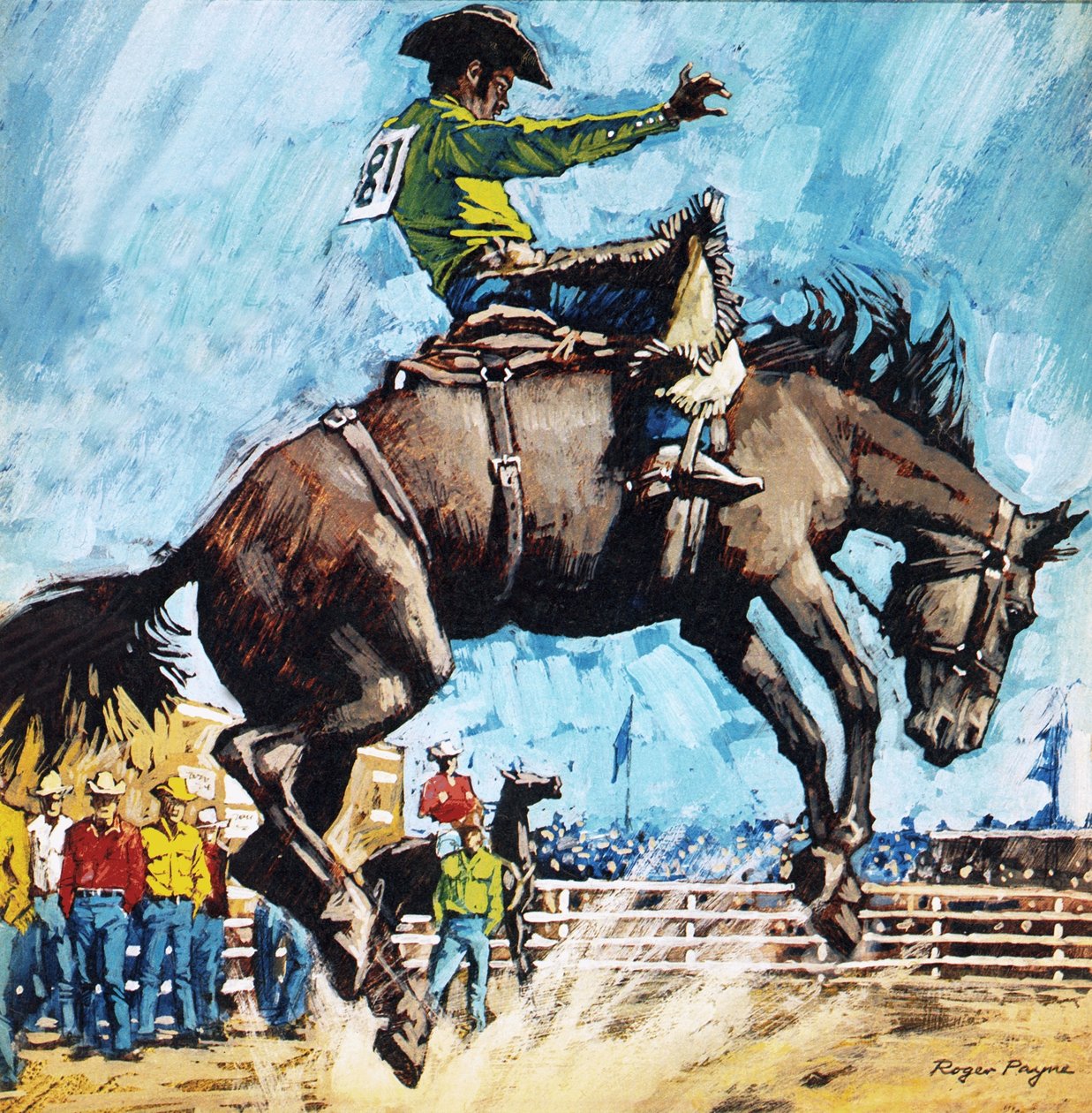 Larry Mahan, estrela do rodeio de Roger Payne