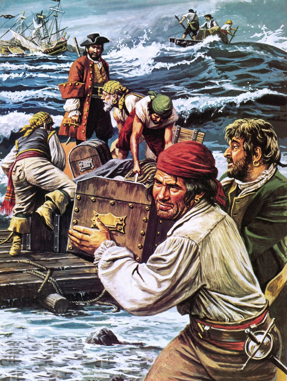 Onde é que William Dampier escondeu o seu ouro de Roger Payne