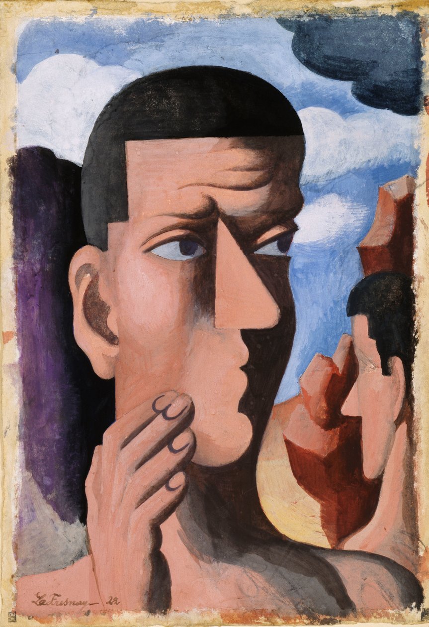 Castor e Pólux, 1922 de Roger de La Fresnaye