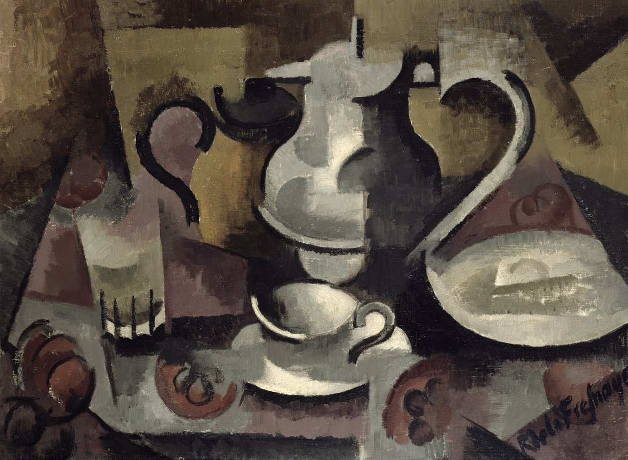 Ainda vida com três alças de Roger de La Fresnaye