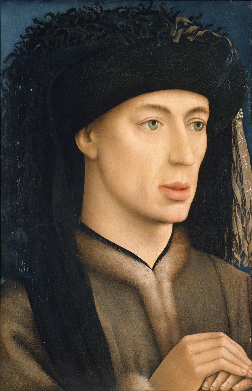 Retrato de um homem, 1430 de Rogier van der Weyden