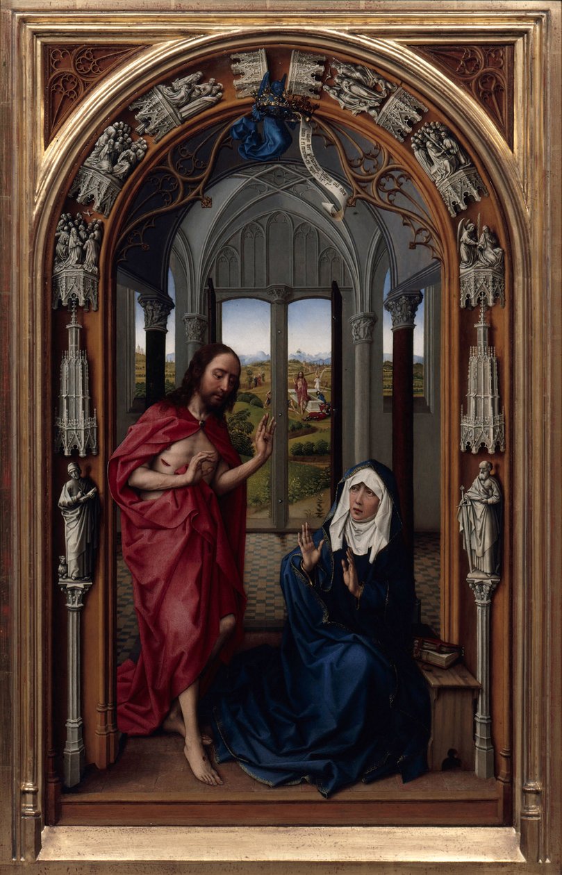 O Altar de Nossa Senhora (Altar de Miraflores) de Rogier van der Weyden