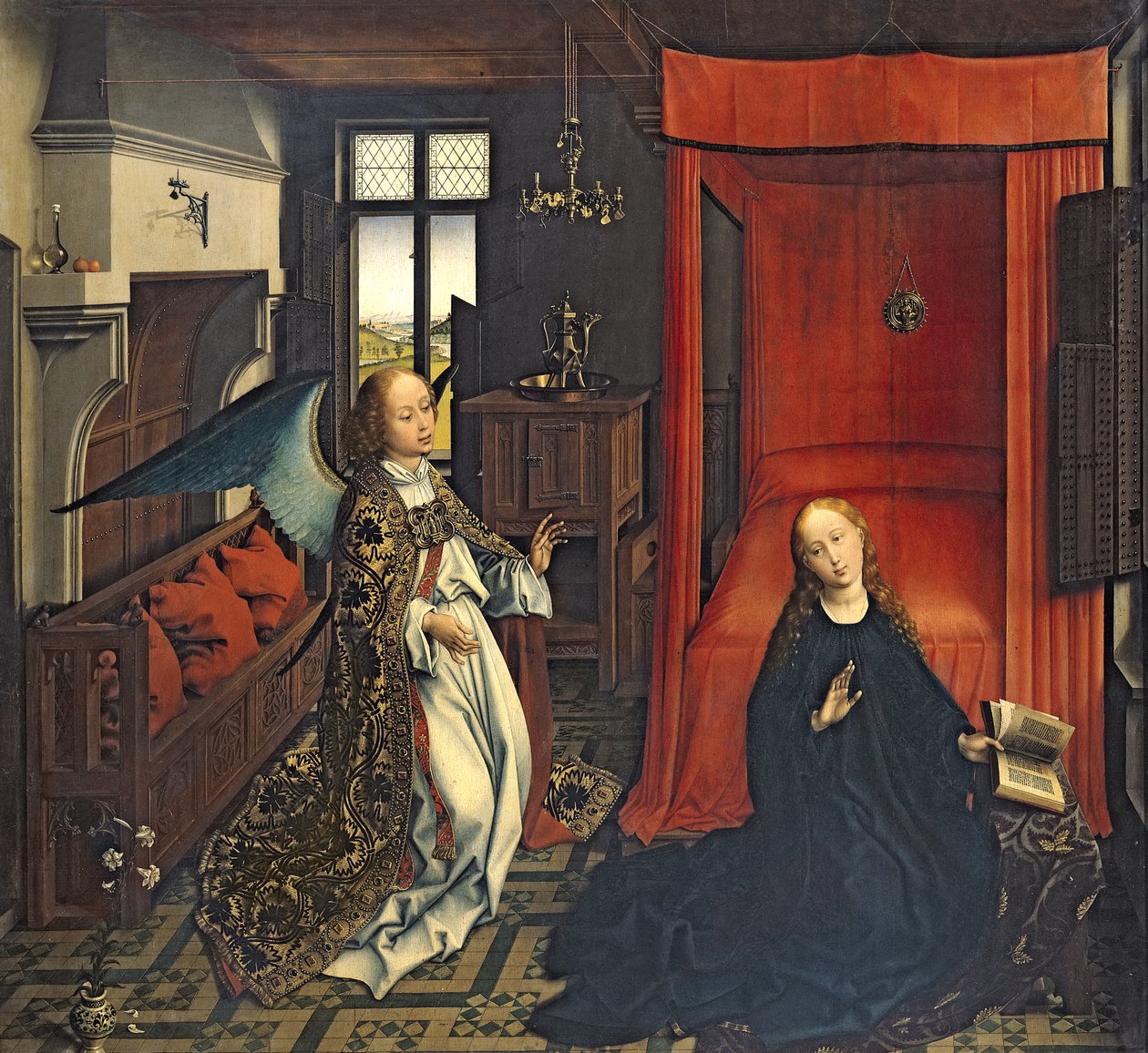 A Anunciação de Rogier van der Weyden