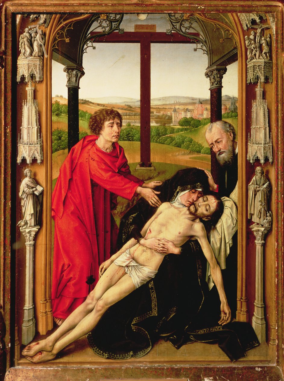 A lamentação de Cristo de Rogier van der Weyden