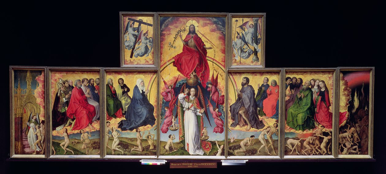 O último julgamento, c. 1451 (ver 20547-50, 20552 e 21041) de Rogier van der Weyden