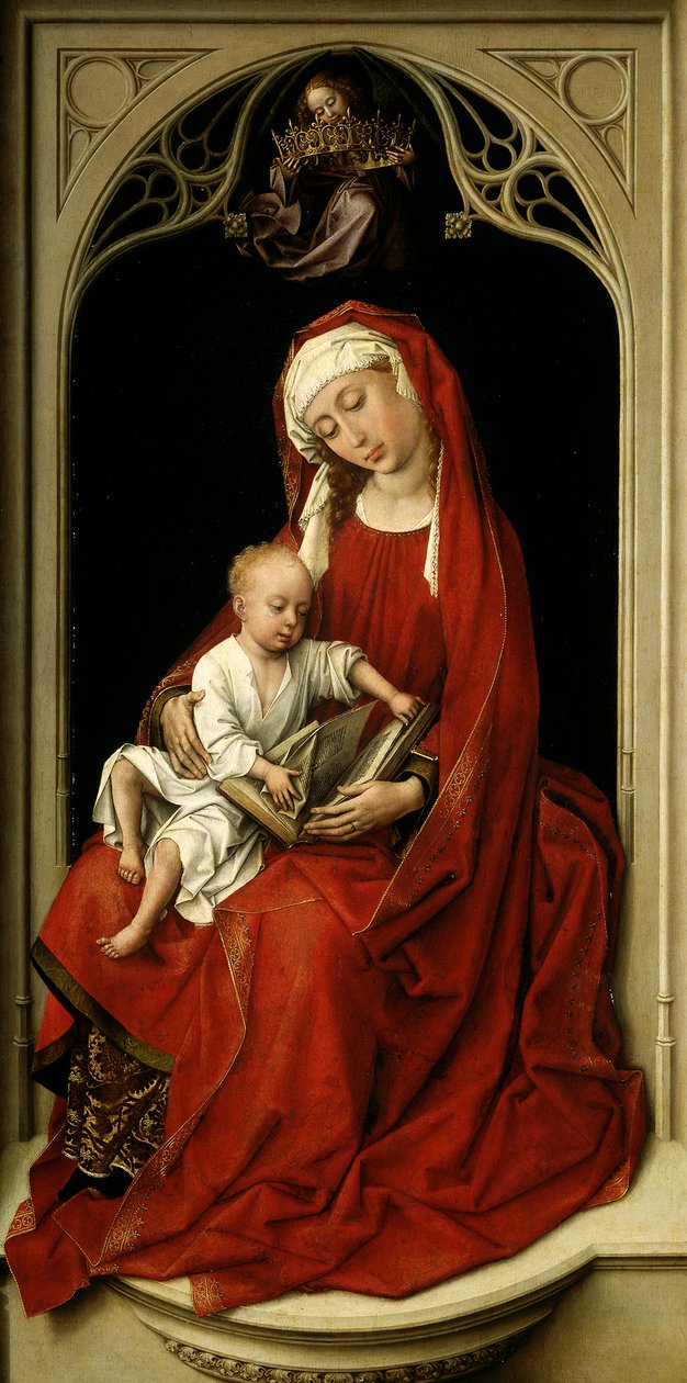 Madonna e criança, 1435-1438 de Rogier van der Weyden