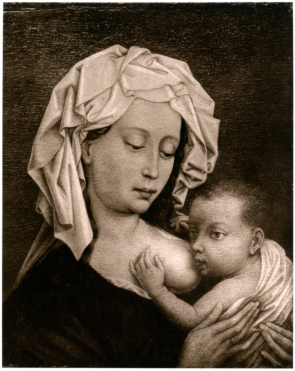 Madonna e criança, 1927 de Rogier van der Weyden