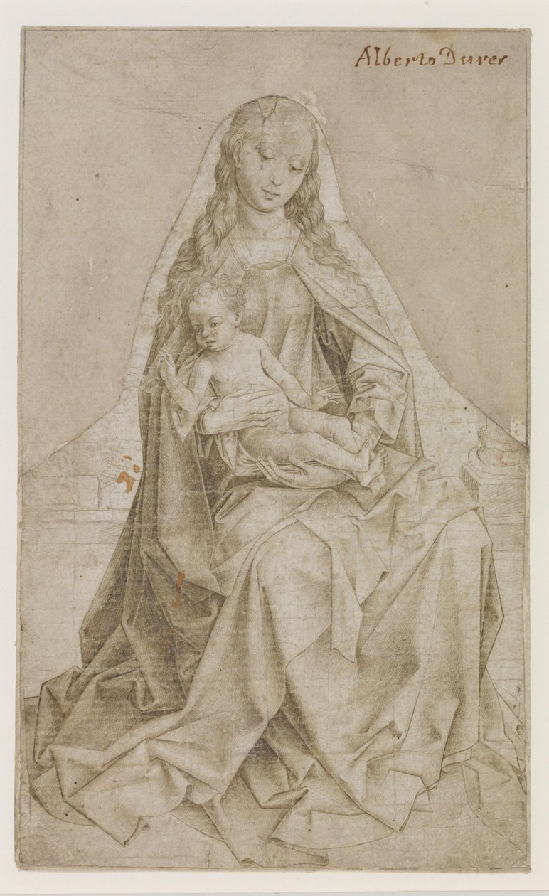 Madonna com a bênção do Menino Jesus de Rogier van der Weyden